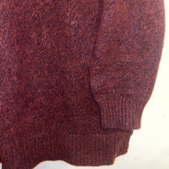Cozy Burgundy Sweater - Picture 2 of 4